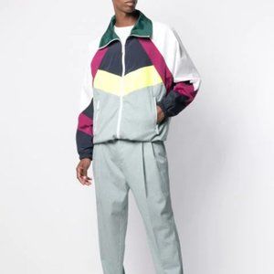 Dsquared2 colourblock check track jacket